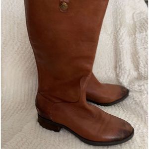 Sam Edelman Penny Sz 7 knee high brown leather riding  boots. Worn once.